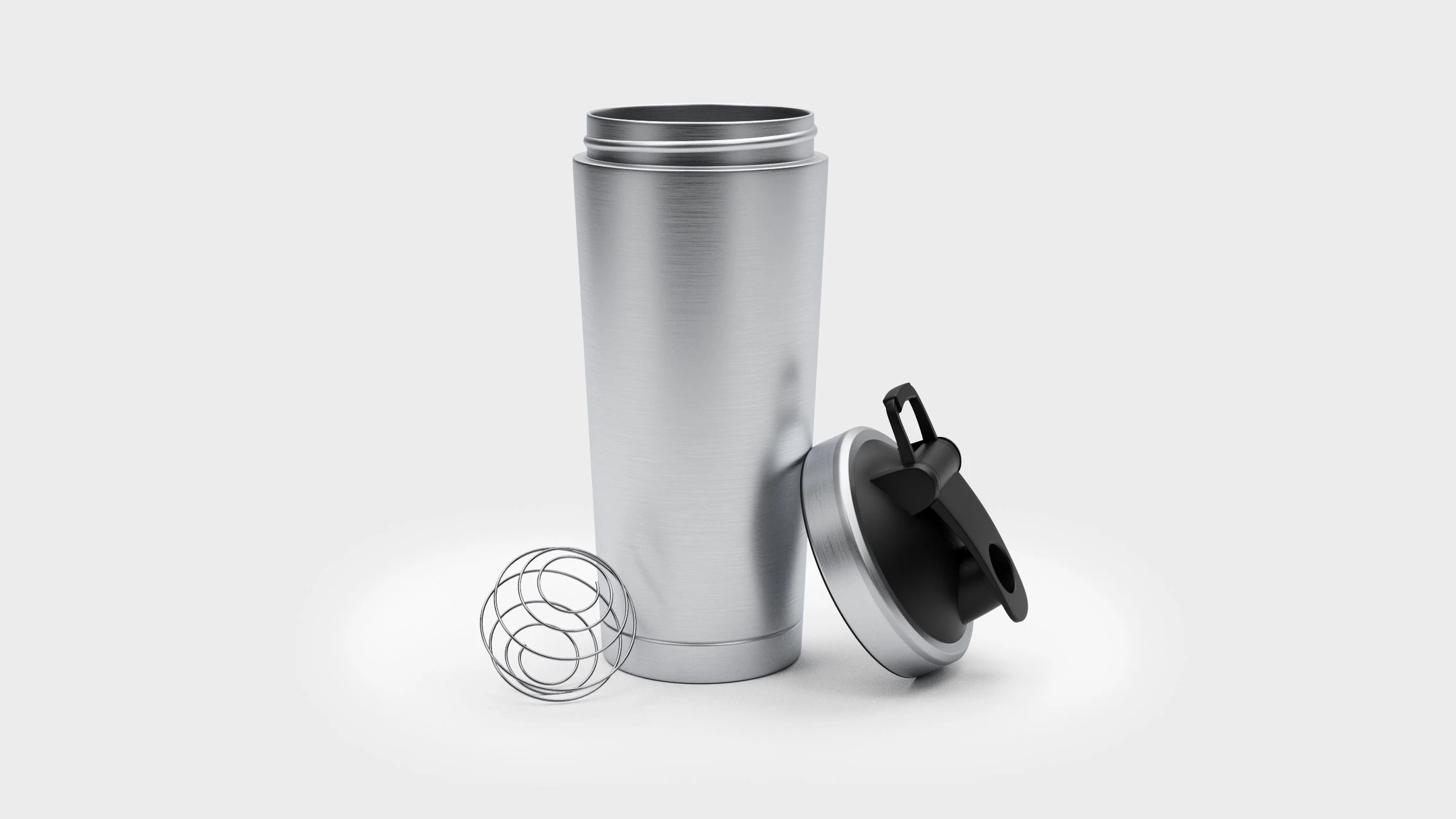 fitness shaker 3D CGI product visualization