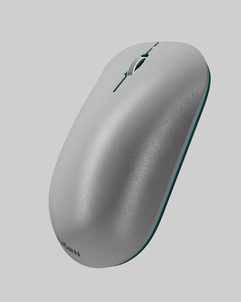 computer mouse vertical single product 3D CGI visualization